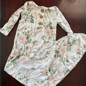 Posh peanut knotted gown